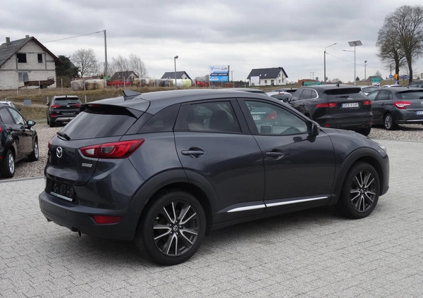 Mazda CX-3 cena 54999 przebieg: 200000, rok produkcji 2015 z Dobra małe 154